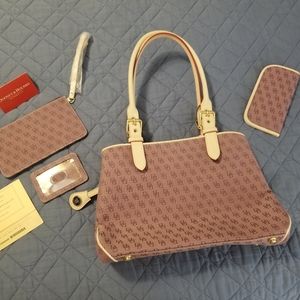 Dooney & Bourke Satchel Tote - Lavender
